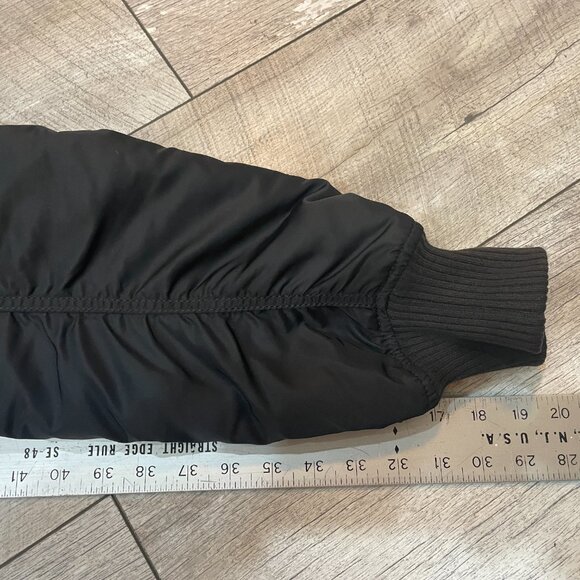 ALPHA INDUSTRIES CWU-45 Style Insulated Bomber Jacket Men Size XL Black - Picture 5 of 8